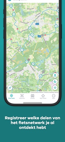 Fietsknooppunt screenshot