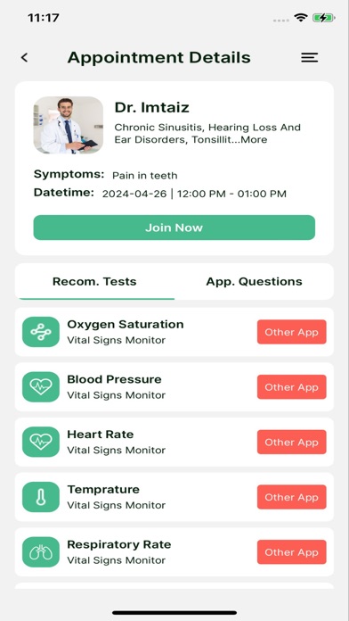 Remote Video Care Screenshot