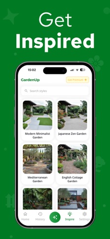 Garden Design AI – GardenUp iPhone screenshot