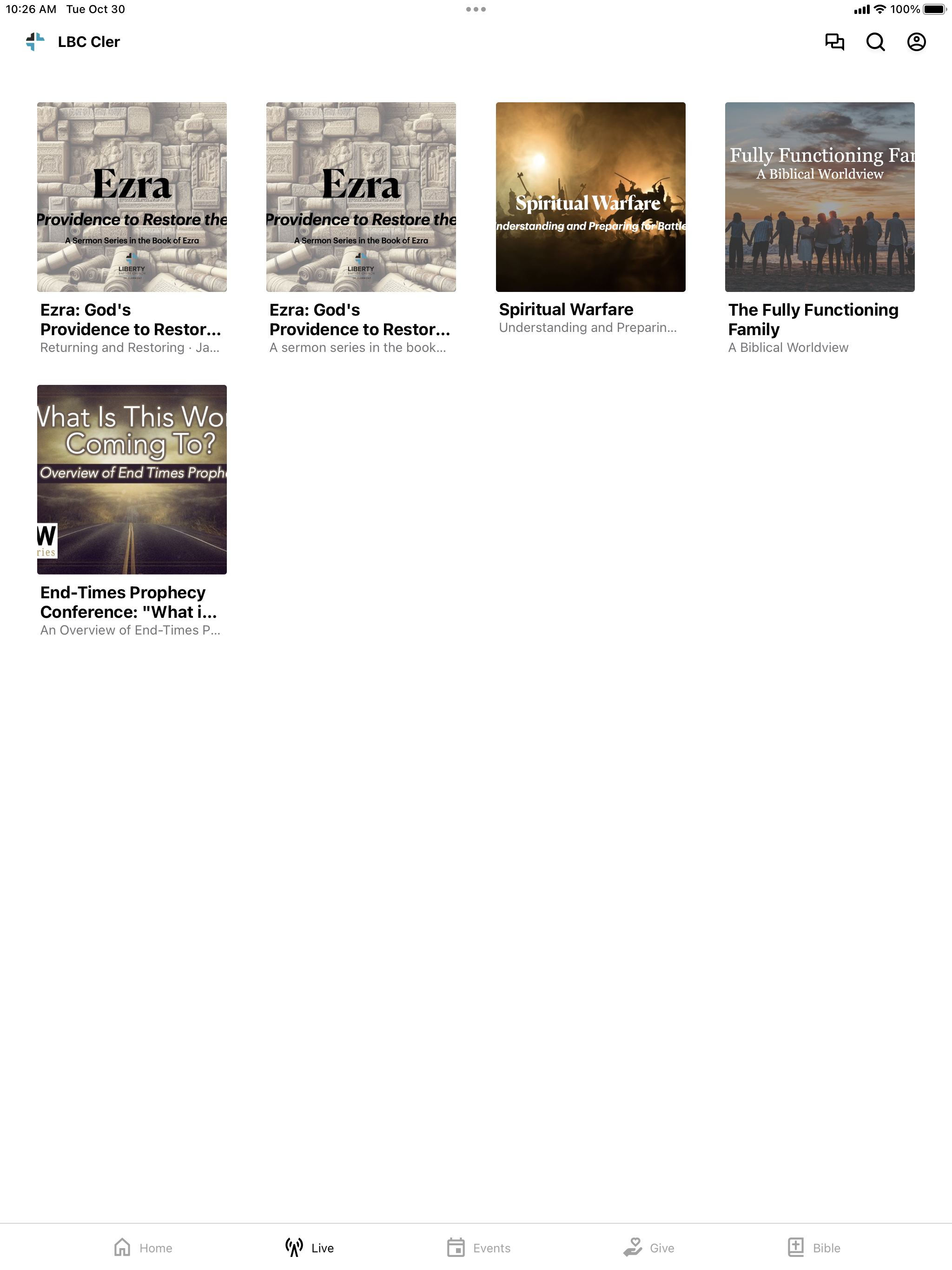 Liberty Baptist of Clermont screenshot 5