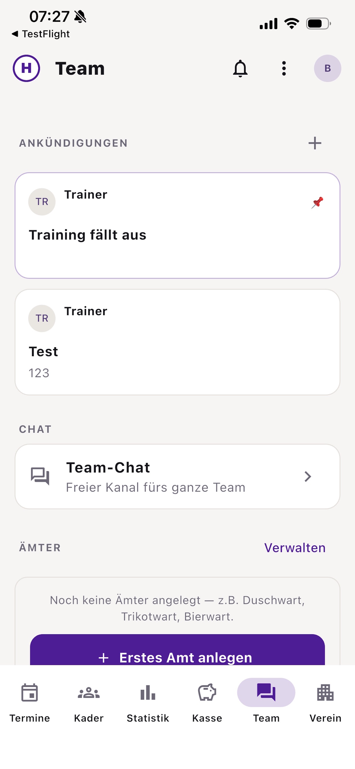 Screenshot 7 of Kabine – Team-App