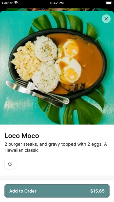 Big Bros Hawaiian Grill iPhone screenshot 3 - Food & Drink app