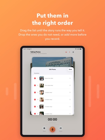 Talking Photos: Add Your Voice iPad screenshot