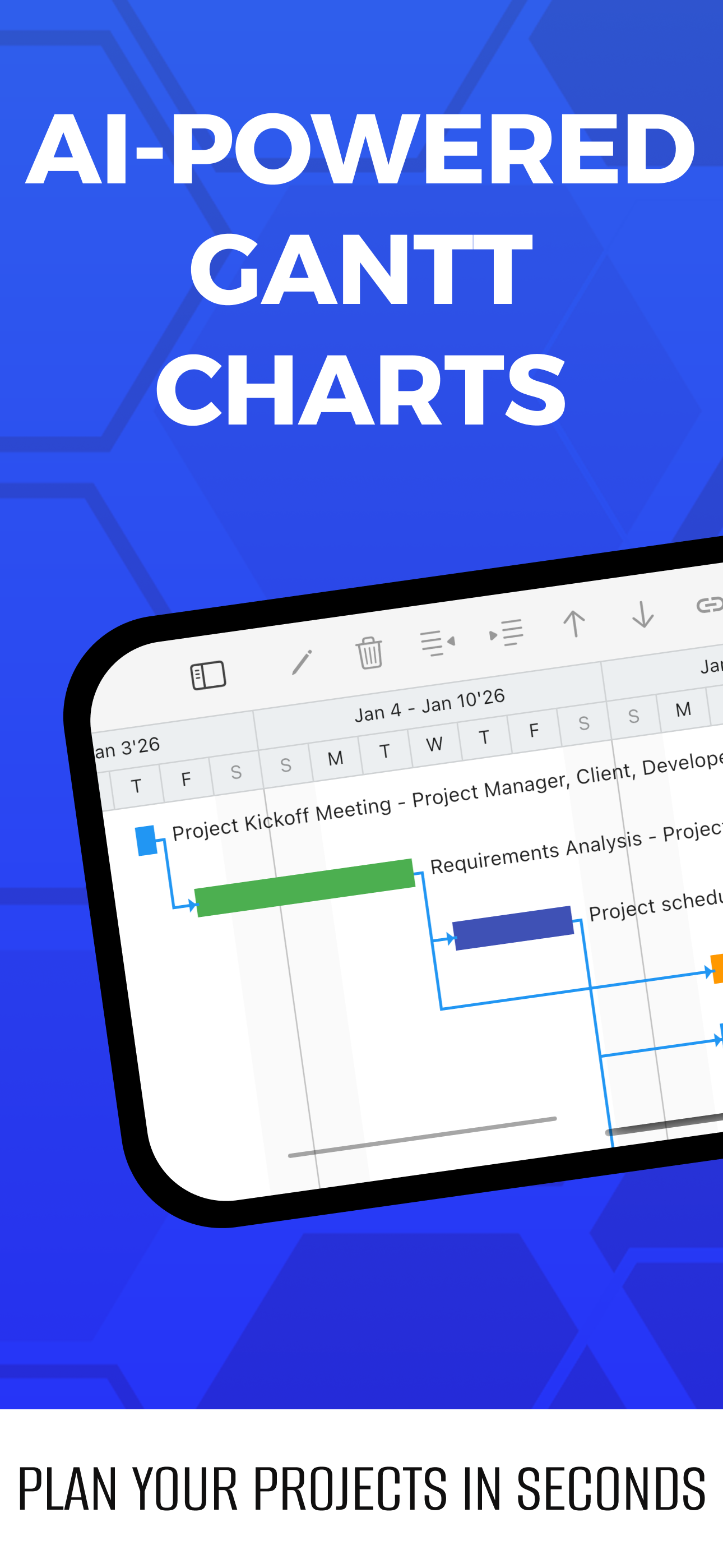 Gantt chart AI planner Ingantt