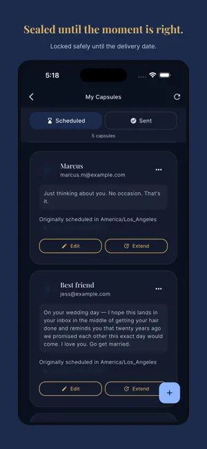 TimeLock: Future Letters screenshot 4