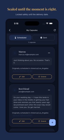 TimeLock: Future Letters Screenshot 4 of 6