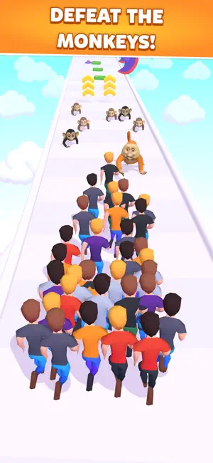100 Men VS 1 Gorilla screenshot 3