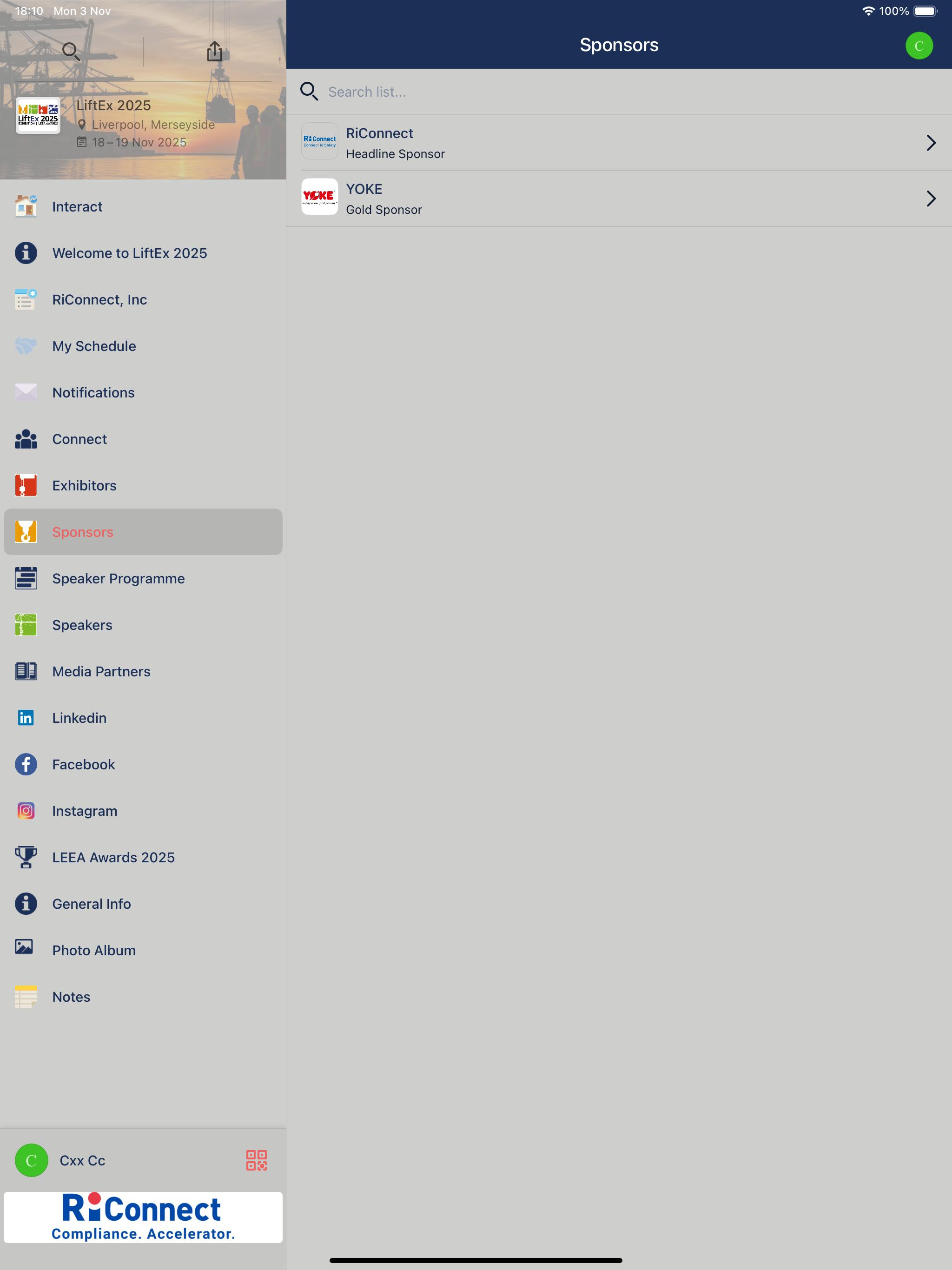 LiftEx 2025 screenshot 6