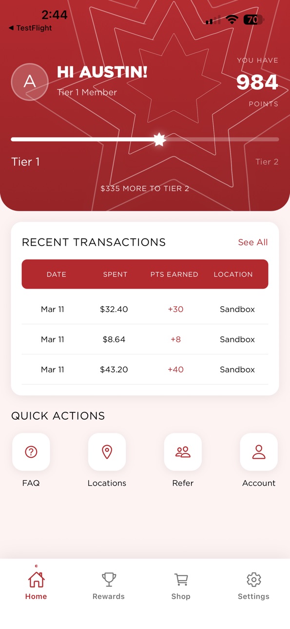 iPhone screenshot