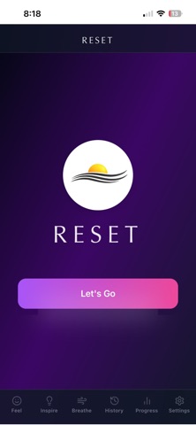 RESET: Breathe & Reflect Screenshot 2 of 4