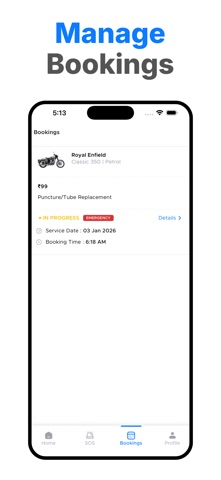 MotoAid: Book Bike Service Now screenshot