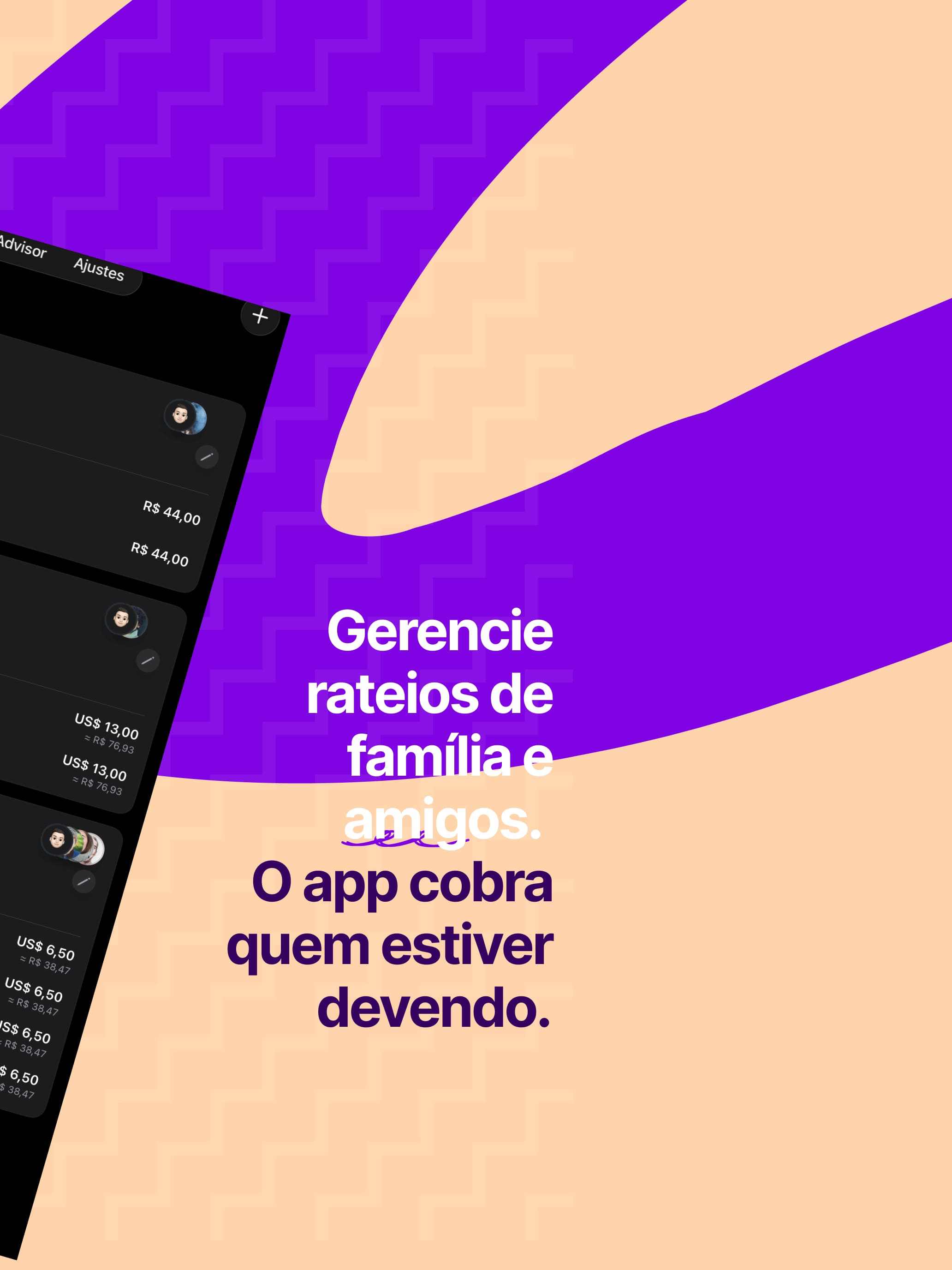 Ratio: Dividir Contas e Gastos