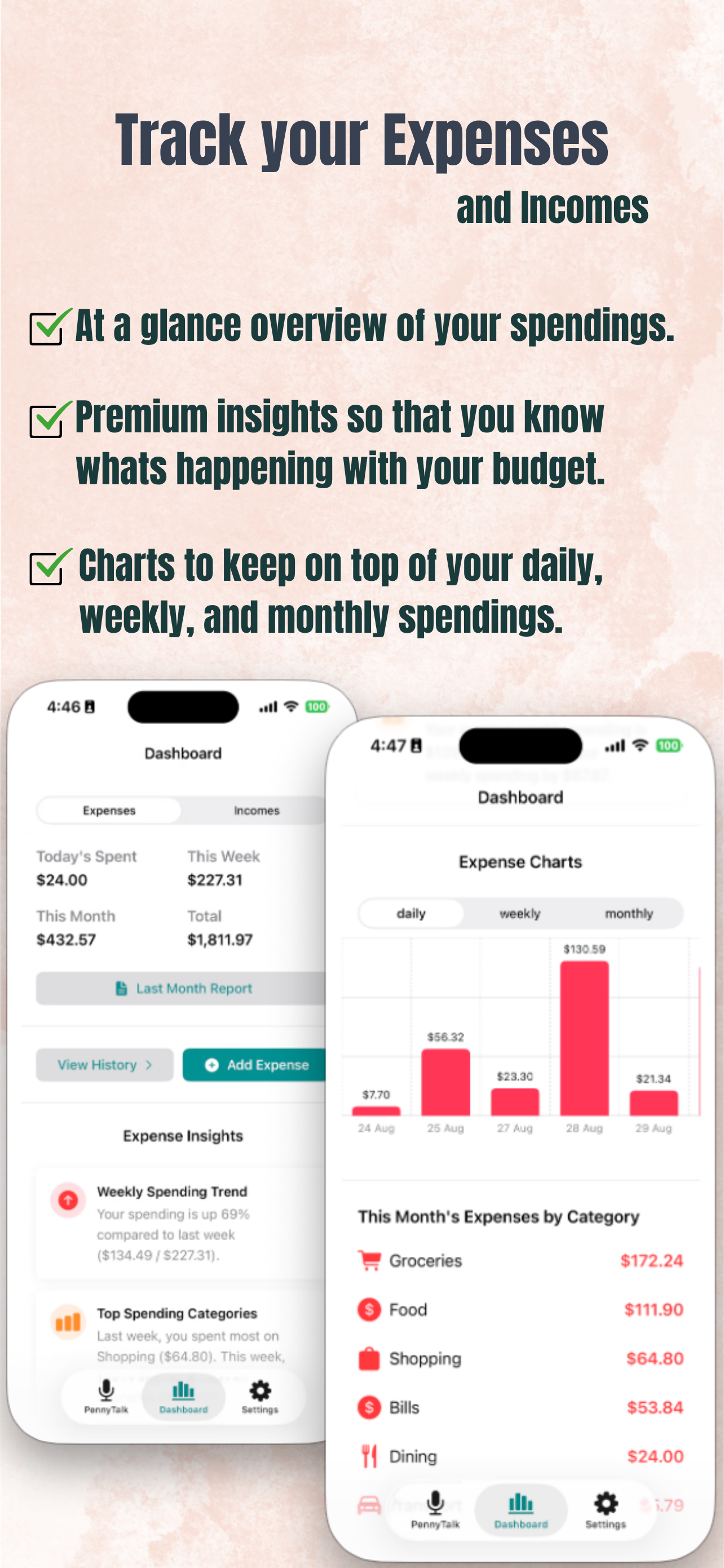 PennyTalk – Voice Budget