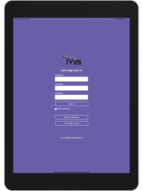 iViis Mobile iPad screenshot 1 - Business app