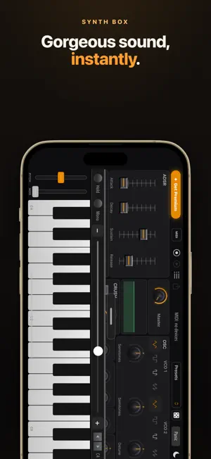 Synth Box: Music Synthesizer screenshot 1