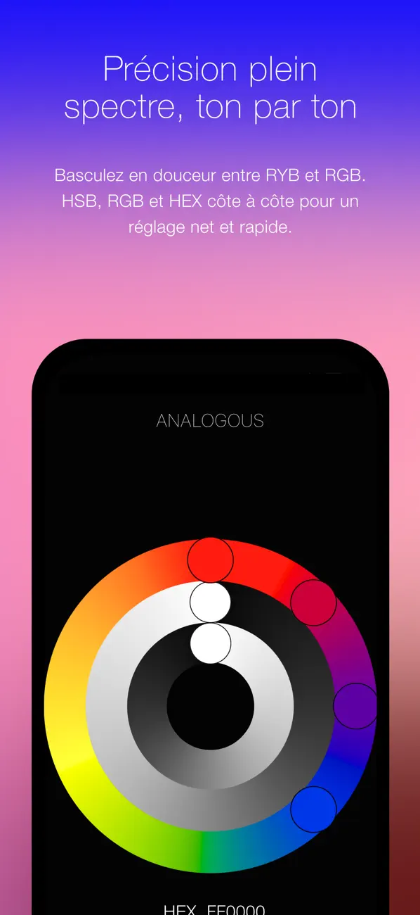 Screenshot #2 pour Roue des Couleurs  + Osmosi AI