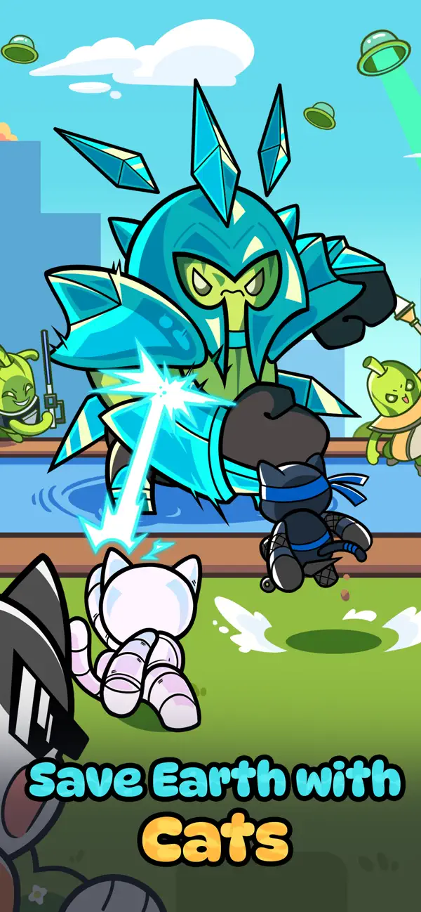 Cat vs Cucumber Hack screenshot 2 - game app interface