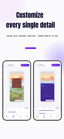 DailyWall – Calendar Wallpaper Screenshot 4 of 6