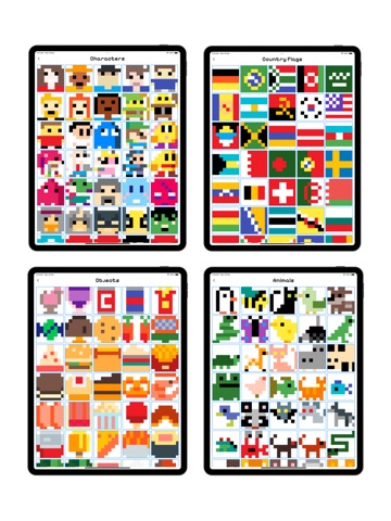 Block Art Color PixelArt Photo iPad screenshot