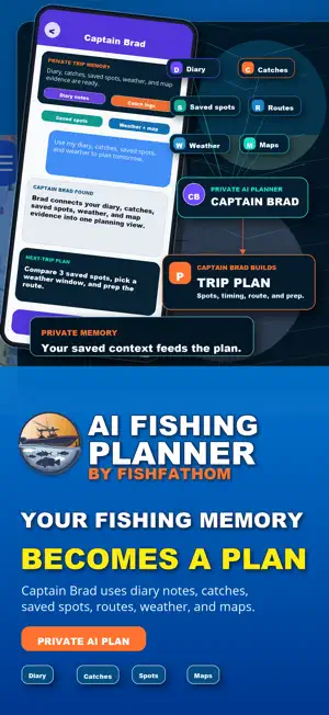 AI Fishing Planner: FishFathom screenshot 1