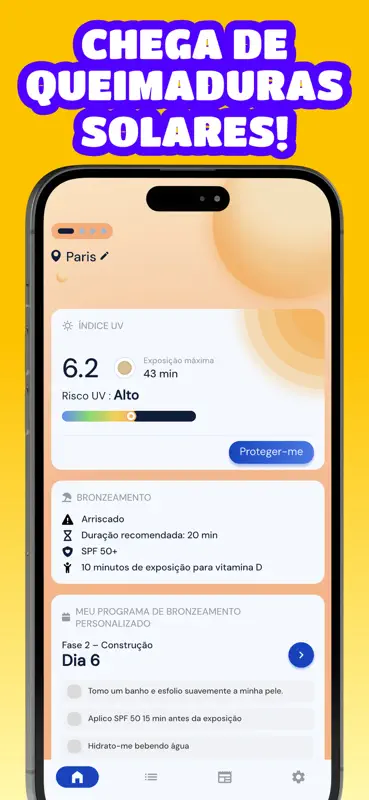 Índice UV: Bronzeamento e Sol screenshot 1 of 8