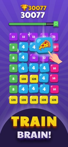Epic Number Merge iPhone screenshot
