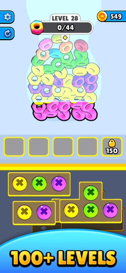 Screw Sort 3D!