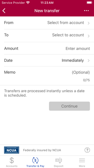 Norstar Federal Credit Union iPhone screenshot 3 - Finance app