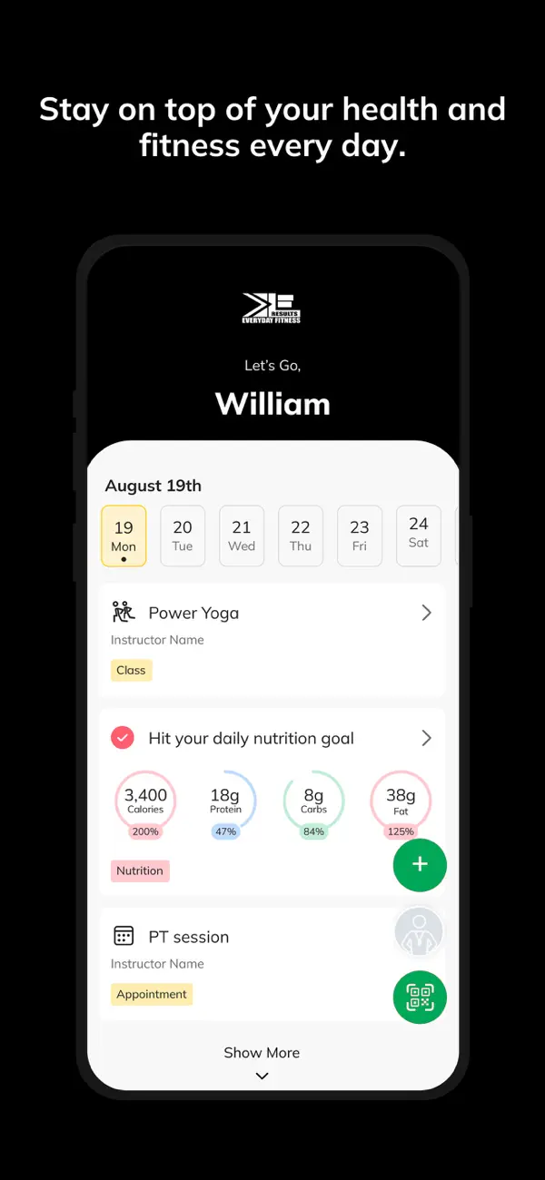 Screenshot #2 pour EveryDay Fitness+