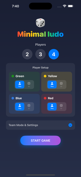 Mini Ludo Screenshot 1 of 2