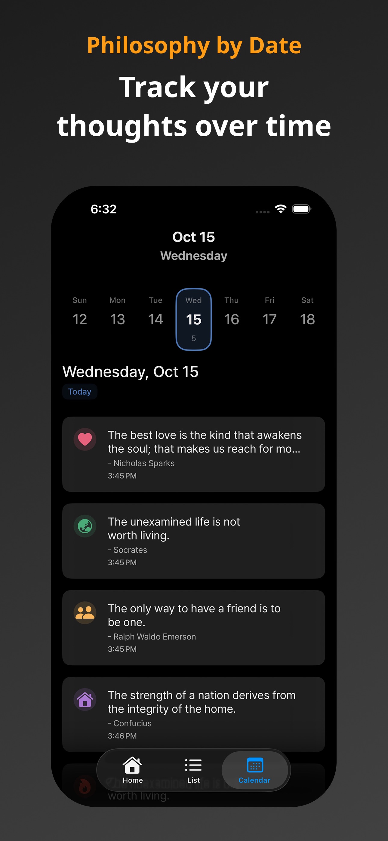 Screenshot 2 of Daily Philosophy - Motivation