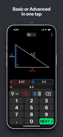 JobRig: Triangle Calculator Screenshot 7 of 7