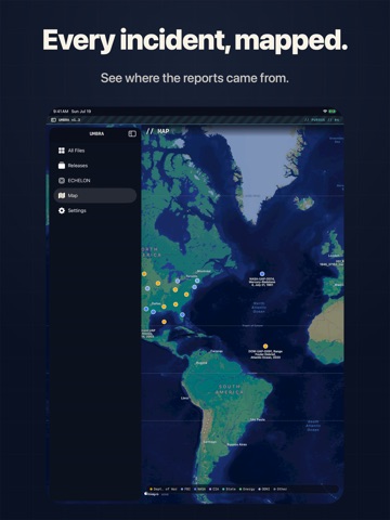 Umbra - UAP Files iPad screenshot