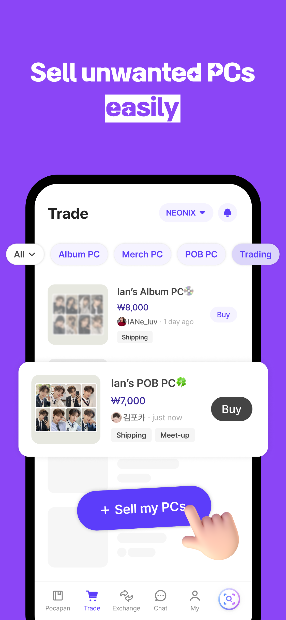 Pocapan screenshot 2