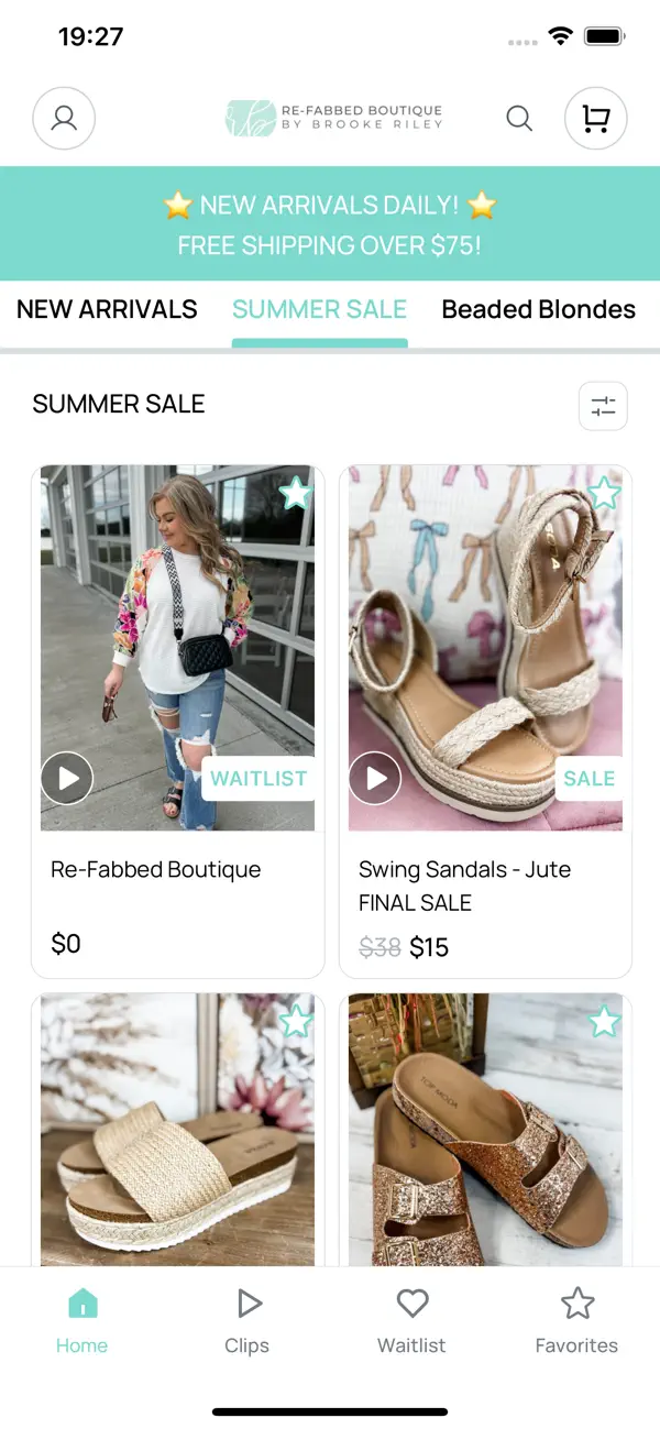 Screenshot #1 pour Re-Fabbed Boutique