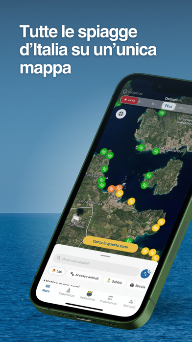 PuntoMare: le spiagge migliori iPhone screenshot 1