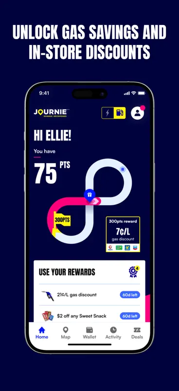 Journie Rewards screenshot 2 of 6