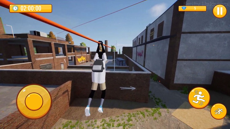 Rooftops & Parkour Alleys Game