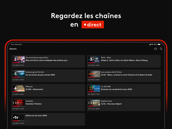 Screenshot #6 pour france.tv: direct et replay TV