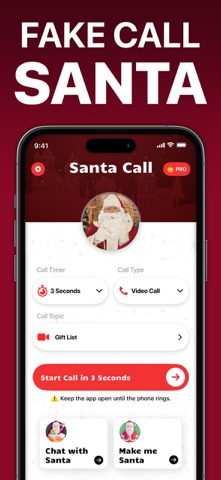 Santa Claus Call - Fake Call screenshot 4