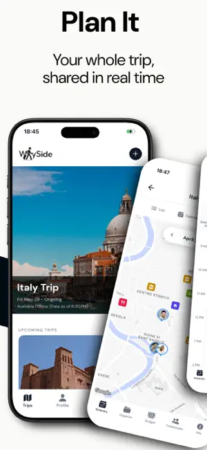 WaySide: Group Travel Planner screenshot 1