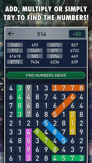 Hidden Numbers: Math Game PRO screenshot 4