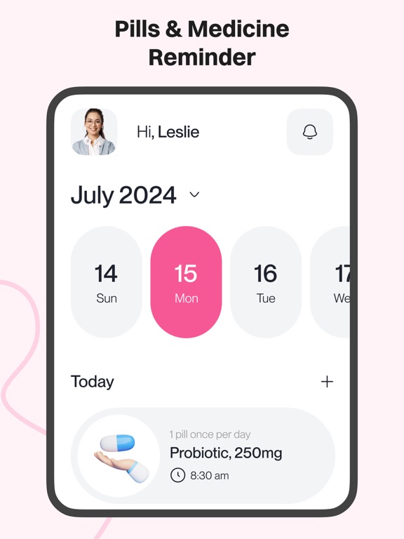 Simple Period Track +Ovulation iPad screenshot 5 - Health & Fitness app