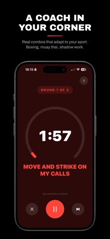 Boxing Timer - Shadow Coach Screenshot 1 of 6