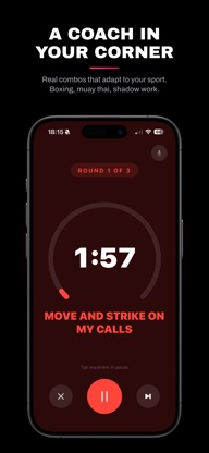 Boxing Timer - Shadow Coach screenshot 1