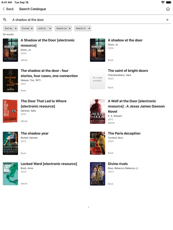 Screenshot #6 pour City of Canada Bay Library