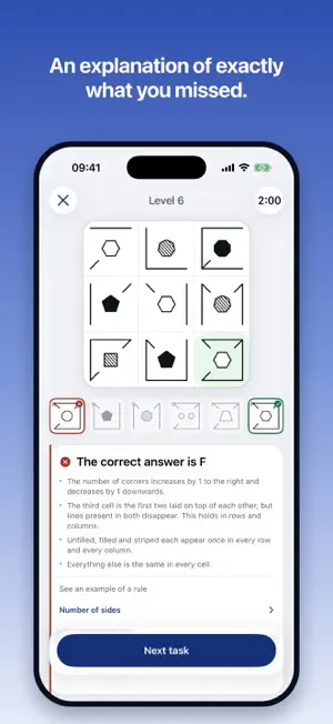 Matrix Reasoning Trainer screenshot 3