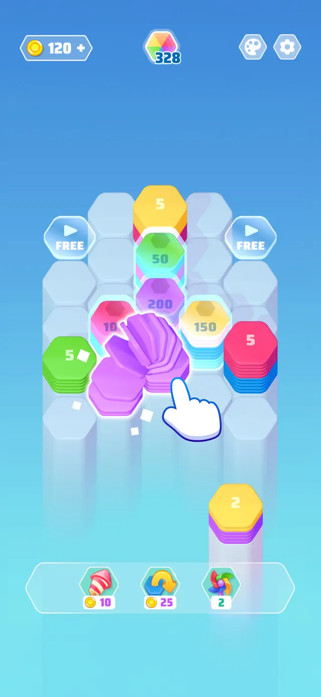 Color Slide - Hexa Puzzle screenshot 5