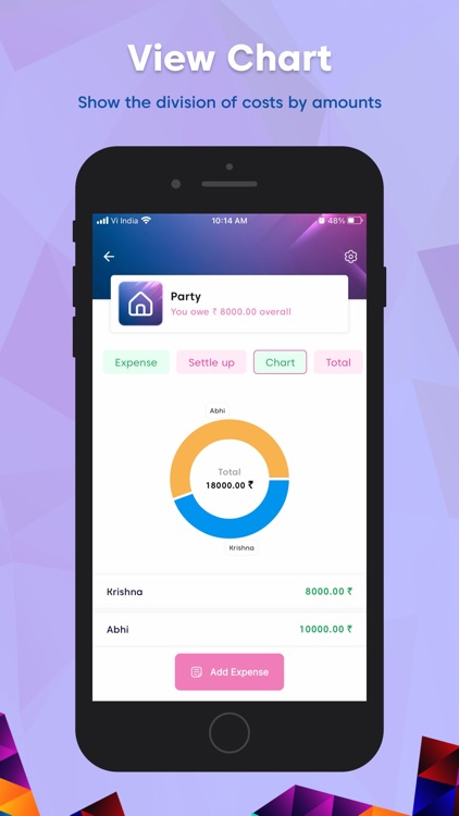 Split Bill Expense Settle