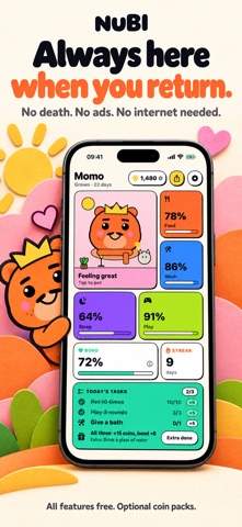 Nubi: Virtual Pet Screenshot 10 of 10